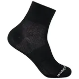 WrightSock Coolmesh II Quarter Füßlinge Schwarz 40-42