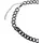 URBAN CLASSICS Big Chain Necklace Schwarz / Edelstahl