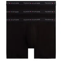 Tommy Hilfiger Underwear Boxershorts 3P BOXER BRIEF DTM (3-St) mit langem Bein, elastischer Bund schwarz XL (54)