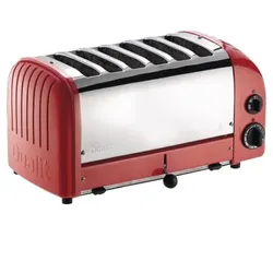 Dualit Toaster 60154 rot 6 Schlitze