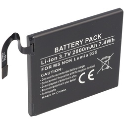 Akku passend für Microsoft Lumia 925, Nokia Lumia 925, Akku BL-4YW