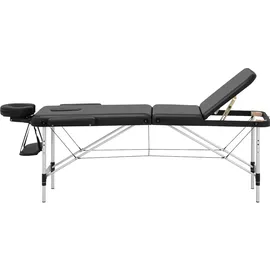 Physa Massageliege klappbar schwarz