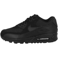 Nike Air Max 90 537384, Herren Sneakers Training, Schwarz (Black/Black/Black/Black), 40 EU