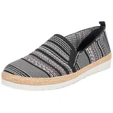 SKECHERS Damen Flexpadrille 3.0 Island Muse, Schwarz und Mehrfarbig gestrickt, 38 EU