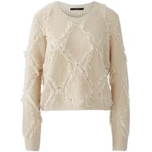 Oui Pullover in Beige - 42