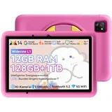 Blackview TabA6Kids Kinder Tablet Android 14 ,12GB RAM+128GB ROM(1TB TF) Octa Core Tablet für Kinder, 10 Zoll HD 1280*800, Widevine L1, 5100mAh, Dual Kamera 5MP+8MP,kindgerechte Hülle,Kindersicherung