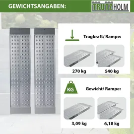 Trutzholm Auffahrrampe 540 kg
