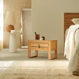 Tikamoon Nachtschrank 40 x 30 x 50 cm Beige