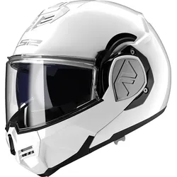 LS2 FF906 Advant Solid, Modularhelm - Weiß - XS