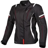 Germot Aria wasserdichte Damen Jacke Schwarz/Weiß/Rot