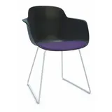 Infiniti Stuhl Sicla Stoff Violett Lila