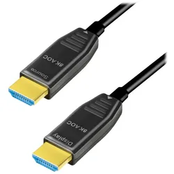 LogiLink Ultra High Speed - HDMI-Kabel - HDMI männlich zu HDMI männlich - 20 m -