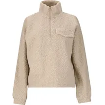 ATHLECIA Florrie Sweatshirt Sherpa Silver Cloud 38