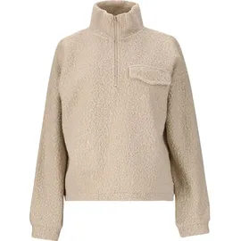 ATHLECIA Florrie Sweatshirt Sherpa Silver Cloud 38