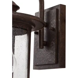 LINDBY Zayn, rostfarben, Glas, IP23 - Braun