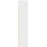 vidaXL Badezimmer-Wandschrank Weiß 20 x 14 x 70 cm