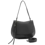 Freds Bruder FredsBruder My Bestie Schultertasche Leder 36 cm grau