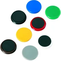 Alco Haftmagnet 13 mm Gelb 10 St.