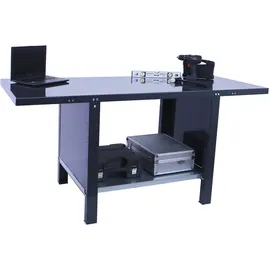 Proregal Werkbank BUFFALO METAL | HxBxT 83x120x73cm | Traglast 700kg | Anthrazit Metall, Rechteckig, 120x83x73 cm, Freizeit, Heimwerken, Werkstatt, Werkbänke