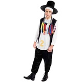 Fun Shack 80er Jahre Poplegende Boy Iconic Kostüm, Verkleidung 80er Jahre Ikonik Kostüm, 80 Er Jahre Kostüm Popstar, Popstar Kostüm Herren 80er, 80s Kostüm Herren M