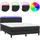 vidaXL Boxspringbett 140 x 200 cm Schwarz