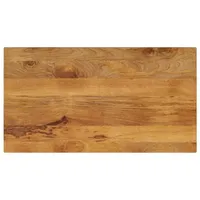VidaXL Tischplatte 120x60x2,5 cm Rechteckig Massivholz Mango