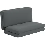 Homcom - Bodensofa - 270L x 138B x 10H cm - grau
