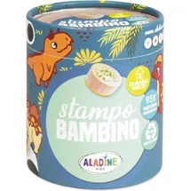 Aladine Stempelset Holz Dinosaurier 8 St.