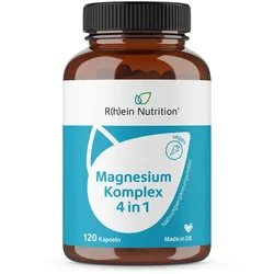 Magnesium Komplex 4 in 1 hochdosiert vegan 120 St