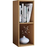 VCM Mendas Bücherregal 34 x 30 x 72 cm Braun