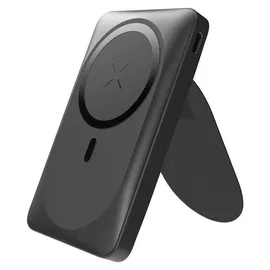 forcell F-ENERGY F10K2 MagStand Powerbank kompatibel mit MagSafe PD QC3.0 5A 20W 10 000 mAh Schwarz - Gr.: onesize