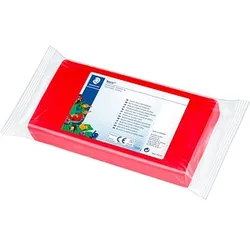 STAEDTLER Knete Noris Club Plastilin 8421 rot, 1,0 kg