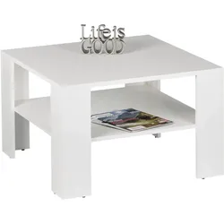 Couchtisch STOLKOM "Joker, TOPSELLER", weiß (weiß dekor, weiß dekor, weiß dekor), H:44cm, Tische, Couchtisch Eckige Couchtische Holz-Couchtische, Klassischer Wohnzimmertisch-Beistelltisch