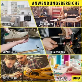 UHU Sekundenkleber Minis Gel 3x 1 g