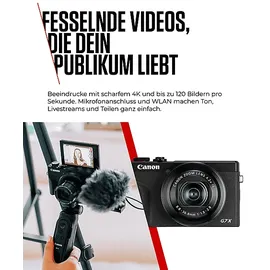 Canon PowerShot G7 X Mark III schwarz