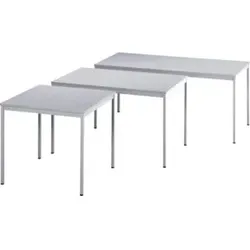 Tisch 160 x 80 lichtgrau