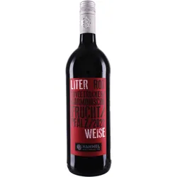 Hammel & Cie Literweise rot 2022 - Rotwein / trocken - Deutschland / Pfalz - Dornfelder,Portugieser / Hammel & Cie