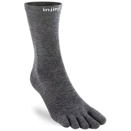 injinji Liner Crew Wool 1 Paar Grau XL