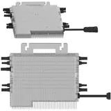VENDOMNIA Wechselrichter DEYE 1600W Micro-Wechselrichter, (für Solarmodule mit WiFi, Microinverter Inverter, für Mini-PV Plug & Play Balkonkraftwerk), Mikrowechselrichter, Solar grau