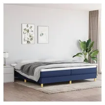 vidaXL Boxspringbettgestell 200 x 200 cm Blau