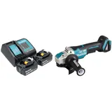 Makita DGA 520 STX1 inkl. 2 x 5,0 Ah + Ladegerät