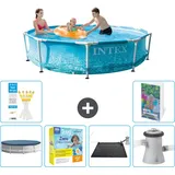 Frame Pool Rund - 305x76 Cm - 7-teilig  S60
