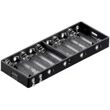 goobay Batteriehalter für 10x Mignon AA mit Lötanschluss