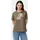 CAMEL ACTIVE T-Shirt aus reiner Baumwolle in Graugrün | Gr.: XXS