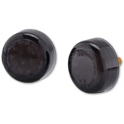 HIGHSIDER smart Micro Disc LED-Anzeige Schwarz/Rauch E-geprüft (Paar), schwarz