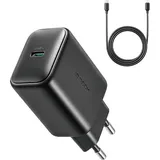 Joyroom 25W SFC / PPS / PD - Schwarz + USB-C / Usb-C Kabel Schnellladefunktion,