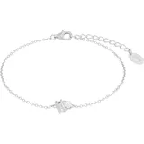 s.Oliver Armband mit Zirkonia und Muschelkernperle Silber 2039697 Größe 20 cm