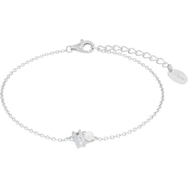 s.Oliver Armband mit Zirkonia und Muschelkernperle Silber 2039697 Größe 20 cm