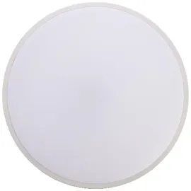 Lightbox 1 LED Ø 48 cm silberfarben/weiß