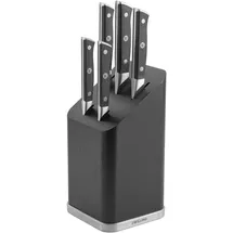 Zwilling Spectrum Messerblock 6-tlg. Schwarz/Silber